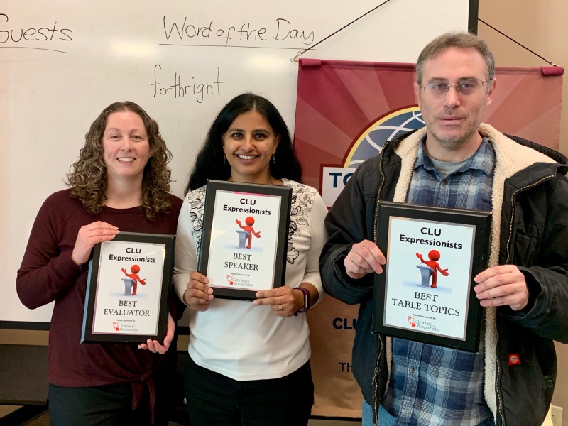 CLUE best speakers 2019-2-19